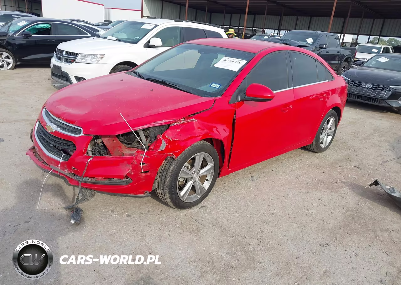 2015 Chevrolet Cruze Lt VIN:1G1PE5SB8F7199156 - 2