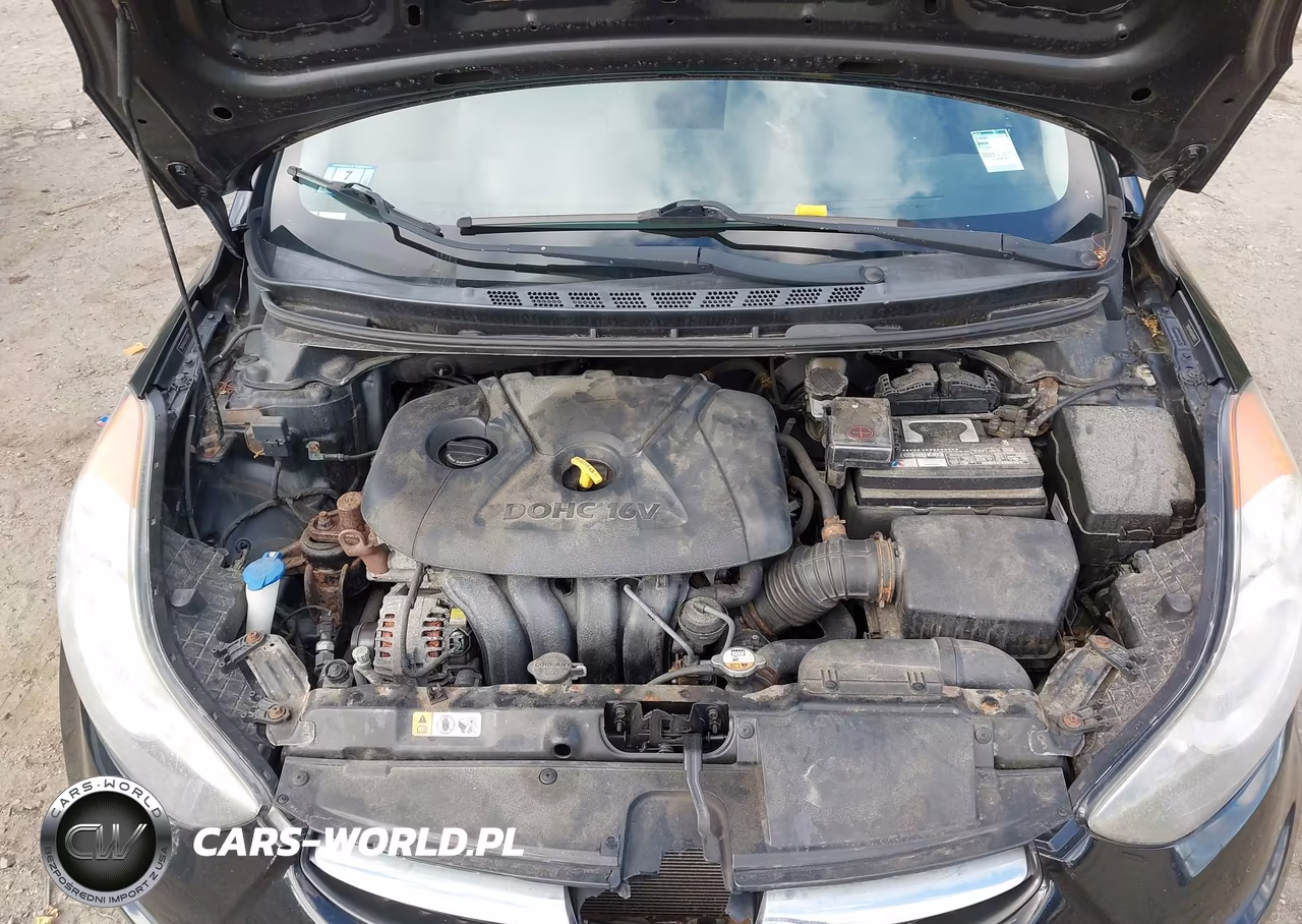 2013 Hyundai Elantra Gls Pzev VIN:5NPDH4AE6DH198247 - 10