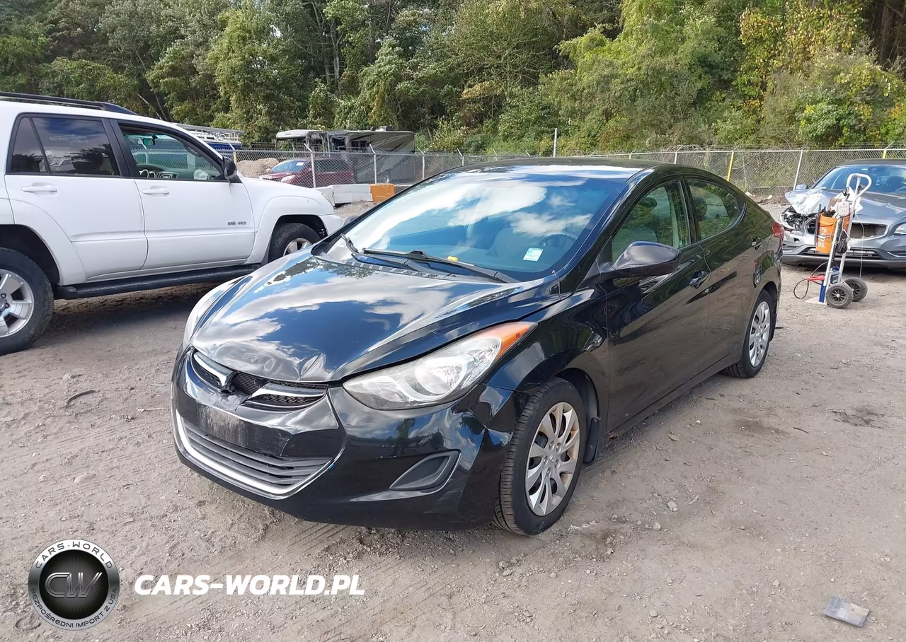 2013 Hyundai Elantra Gls Pzev VIN:5NPDH4AE6DH198247 - 2