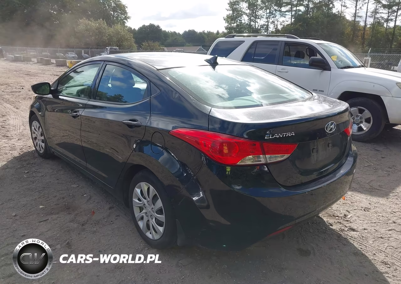 2013 Hyundai Elantra Gls Pzev VIN:5NPDH4AE6DH198247 - 3