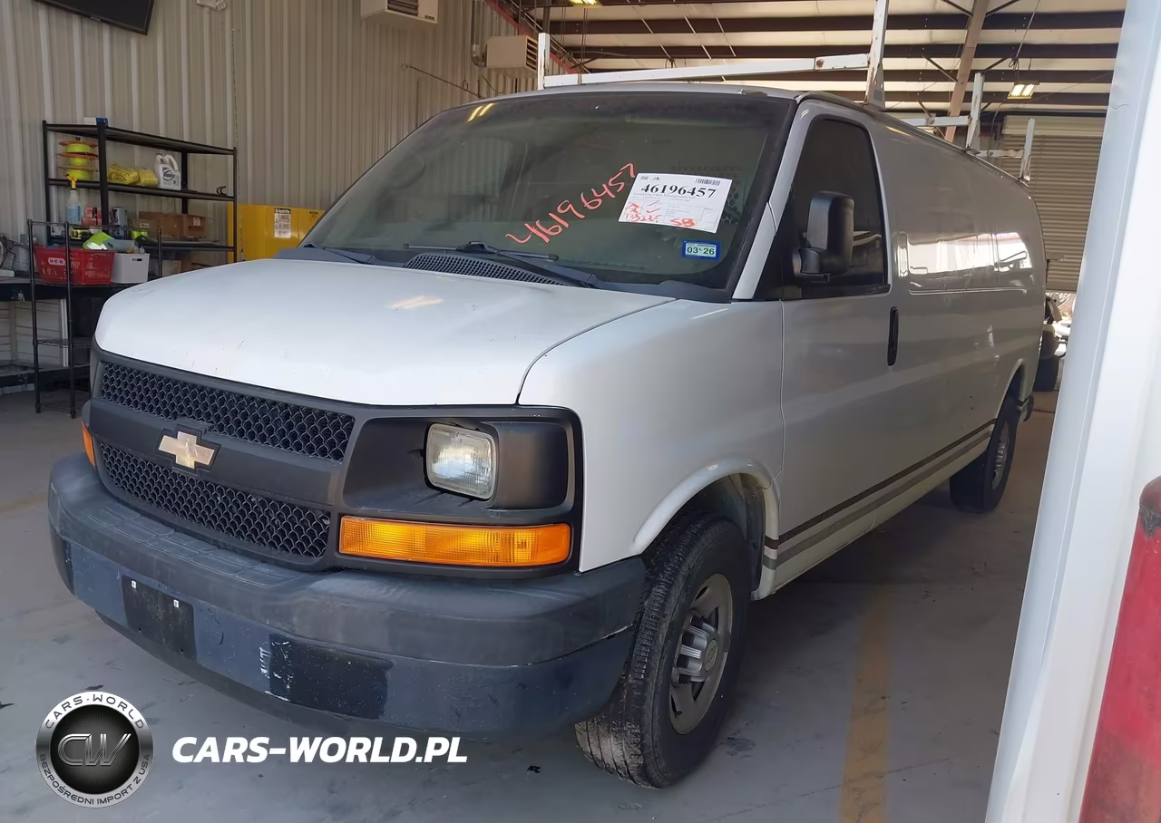 2012 Chevrolet Express 2500 Work Van VIN:1GCWGGCA6C1151538 - 2