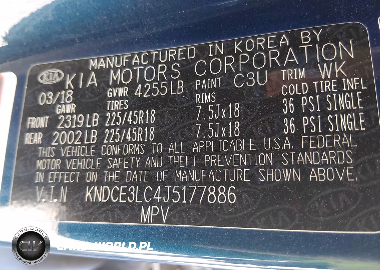 2018 Kia Niro Touring VIN:KNDCE3LC4J5177886 - 9