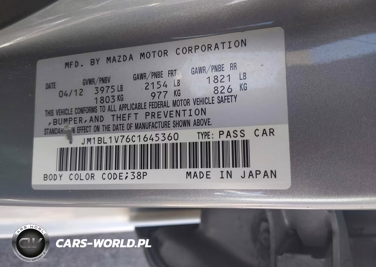 2012 Mazda Mazda3 I Touring VIN:JM1BL1V76C1645360 - 9