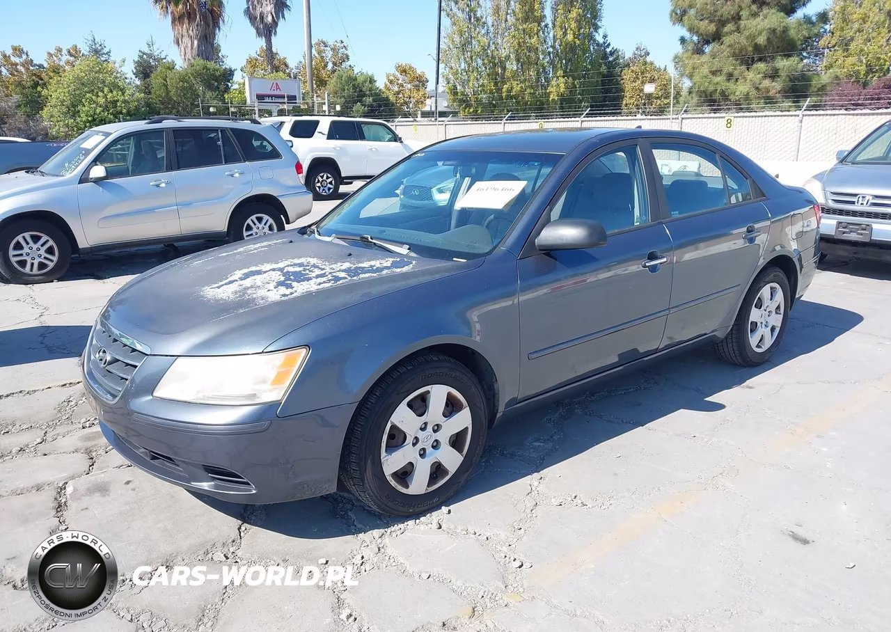 2009 Hyundai Sonata Gls VIN:5NPET46C99H490167 - 2