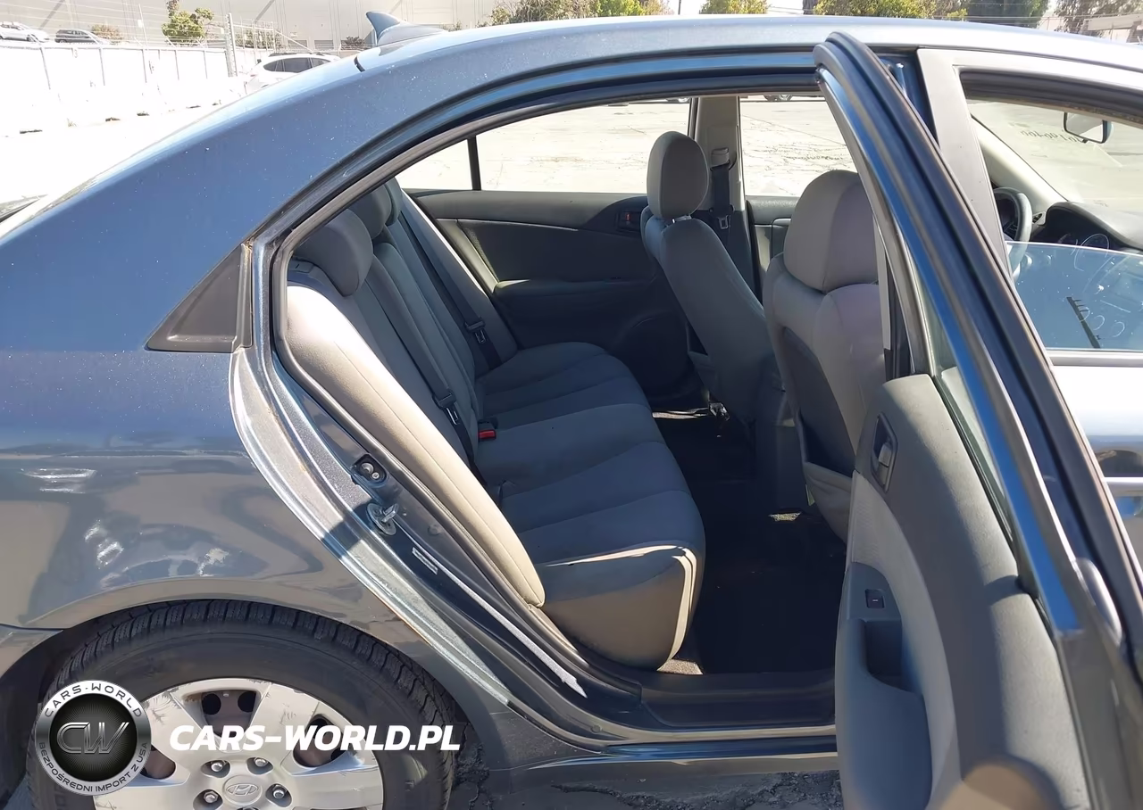 2009 Hyundai Sonata Gls VIN:5NPET46C99H490167 - 8