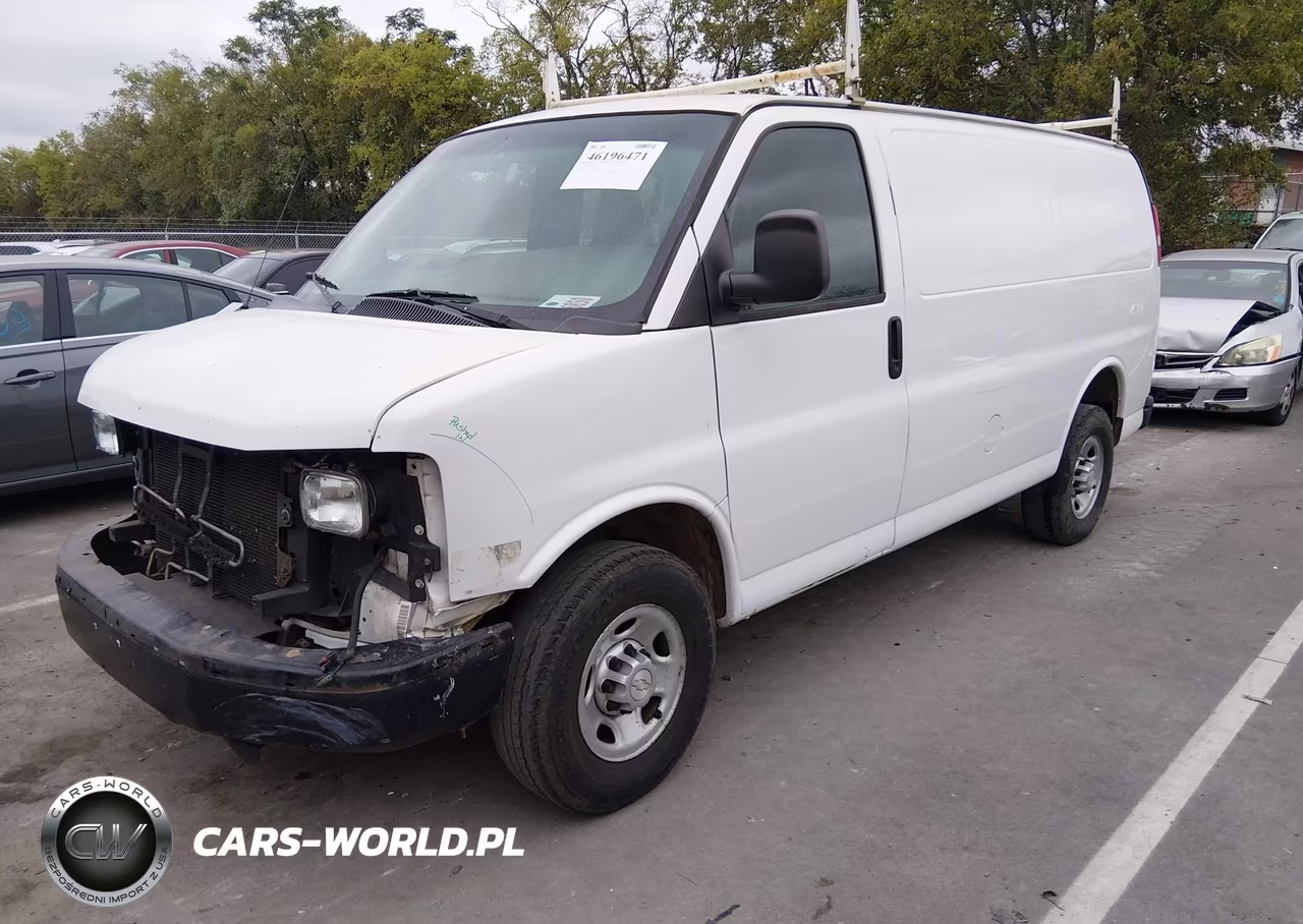 2016 Chevrolet Express 2500 Work Van VIN:1GCWGAFF0G1334153 - 2