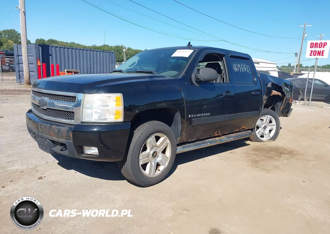 2007 Chevrolet Silverado 1500 Ltz VIN:3GCEK13337G543764 - 2