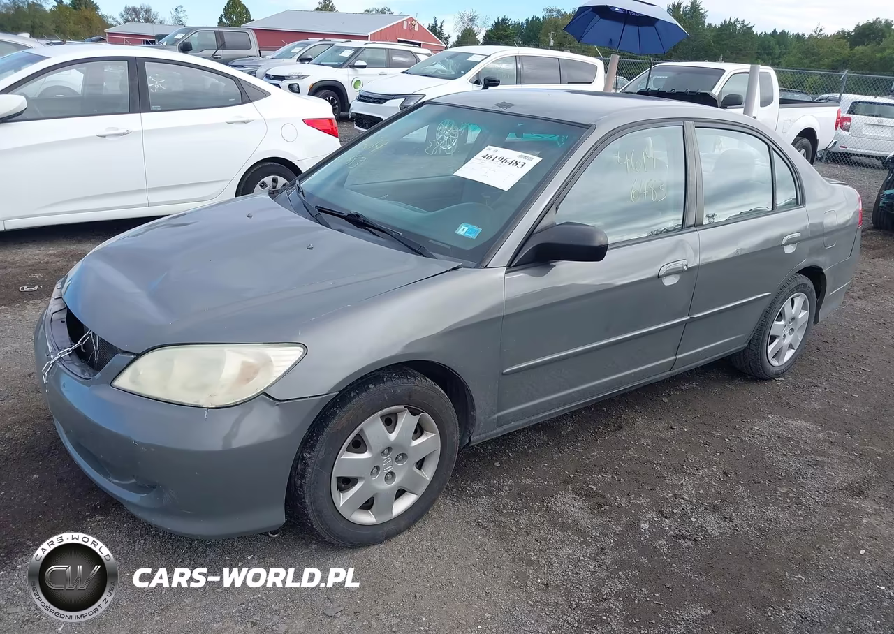 2004 Honda Civic Lx VIN:2HGES16514H575137 - 2