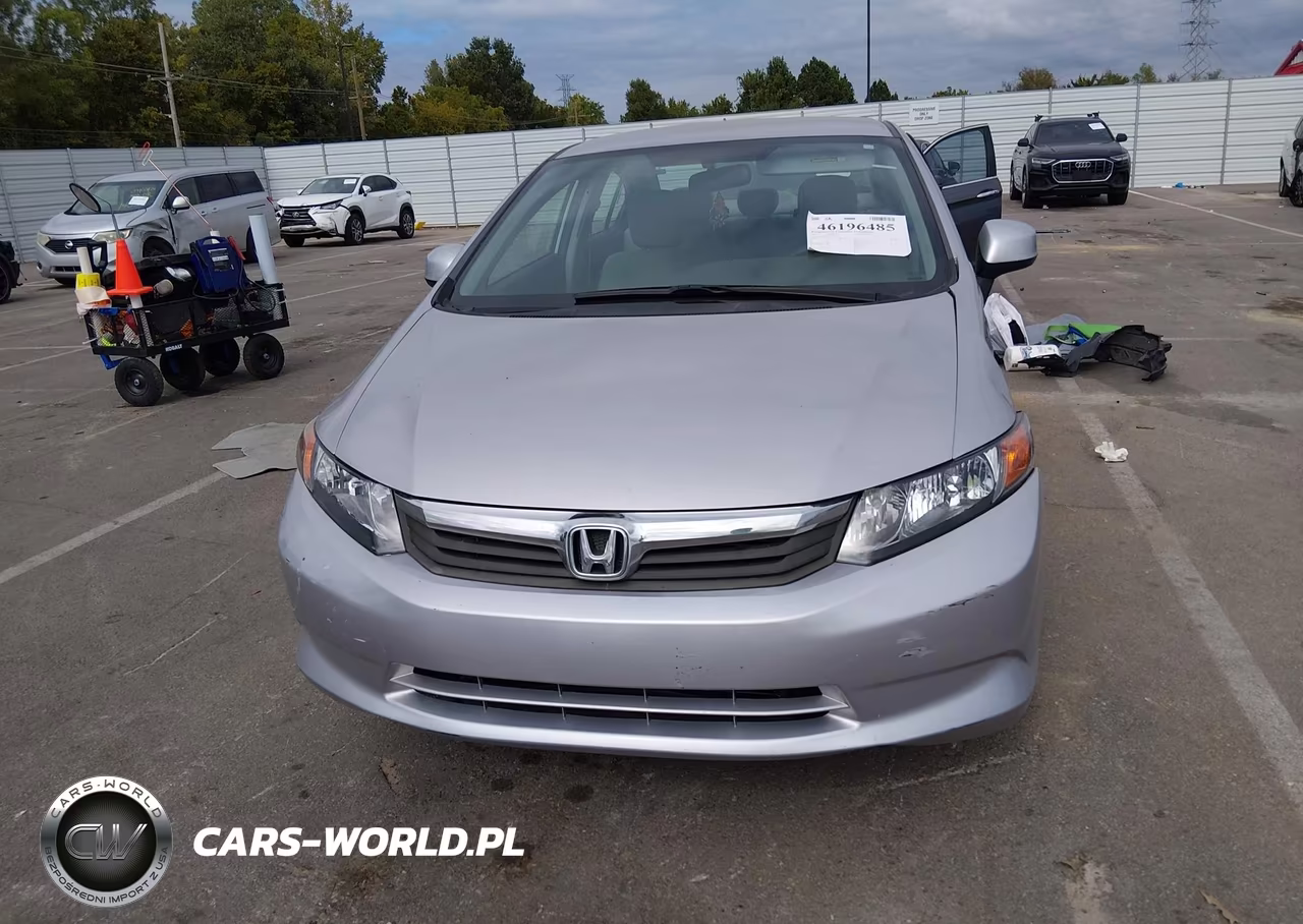 2012 Honda Civic Sdn Lx VIN:2HGFB2F57CH523293 - 12