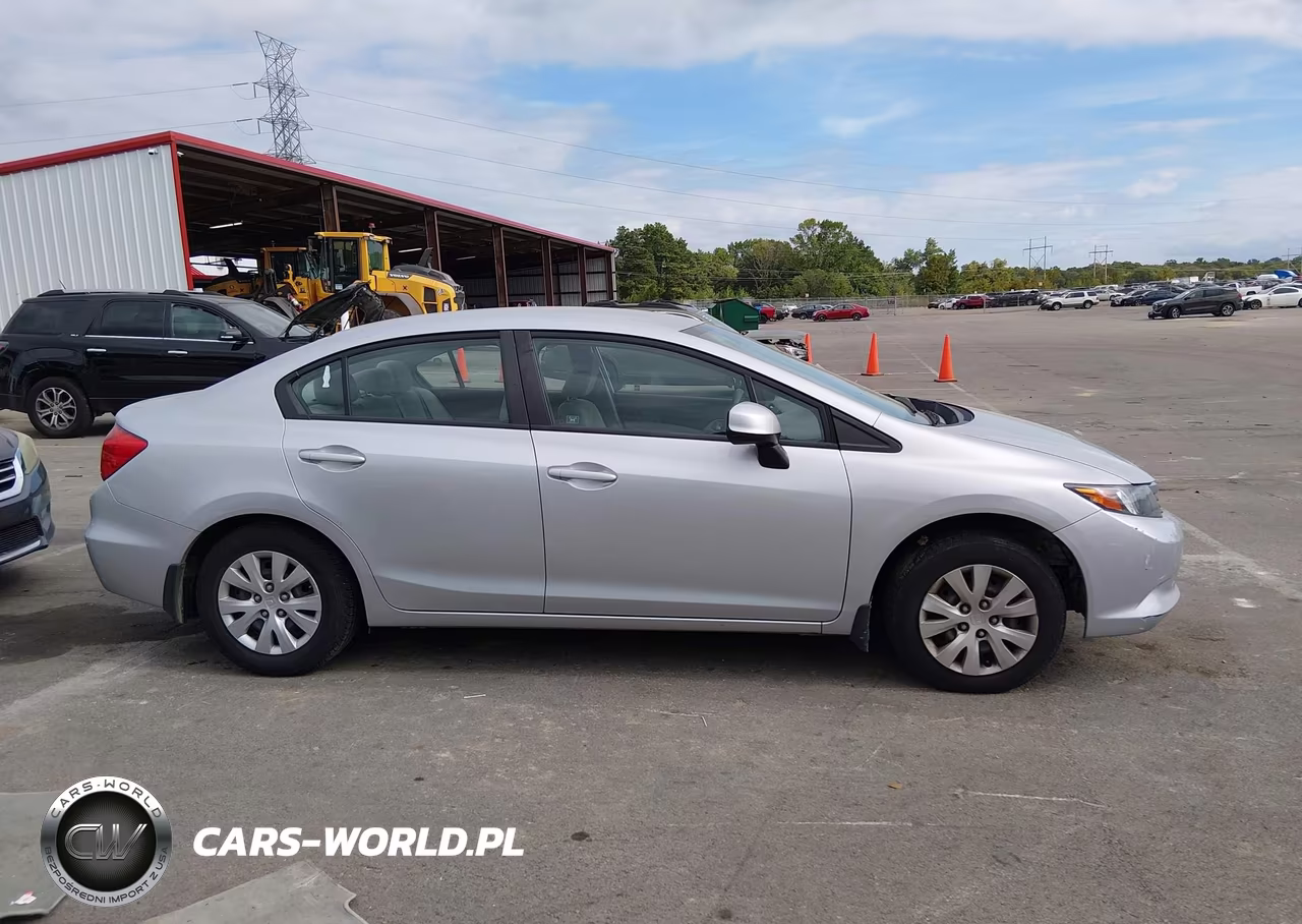 2012 Honda Civic Sdn Lx VIN:2HGFB2F57CH523293 - 13