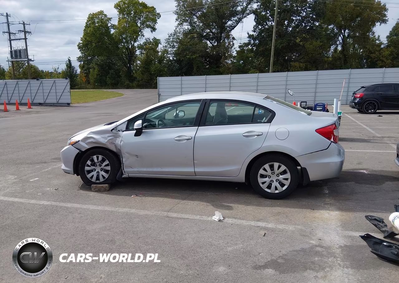 2012 Honda Civic Sdn Lx VIN:2HGFB2F57CH523293 - 14