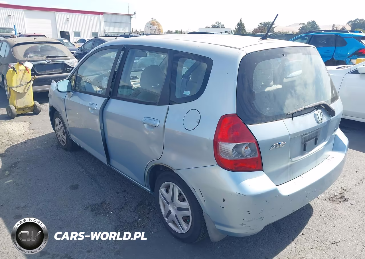2007 Honda Fit VIN:JHMGD38427S040198 - 3