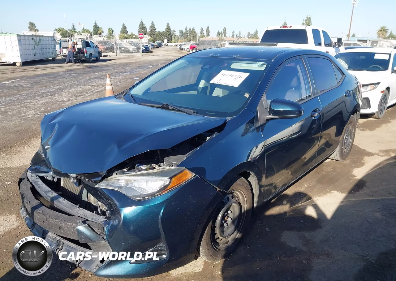 2017 Toyota Corolla Le VIN:2T1BURHE6HC814754 - 2