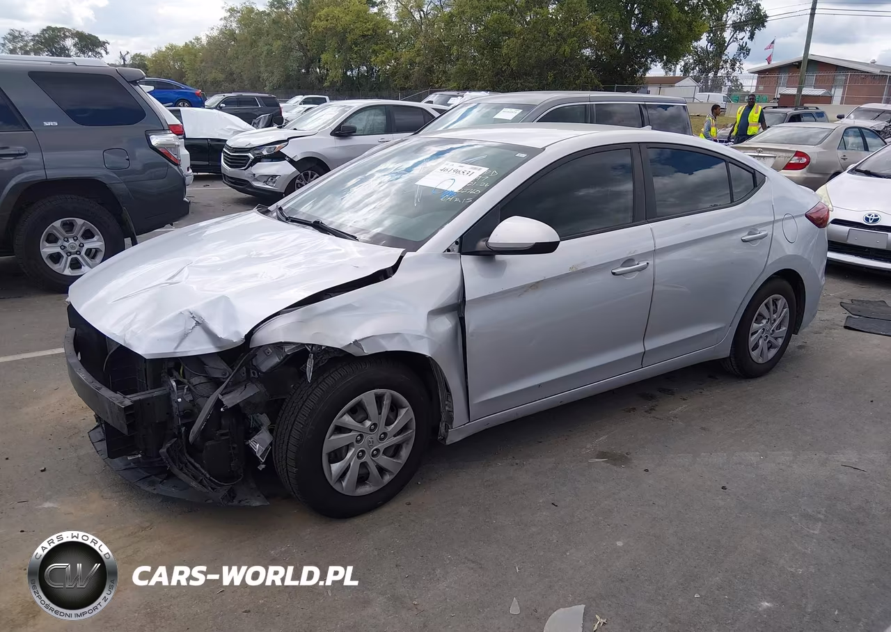 2017 Hyundai Elantra Se VIN:KMHD74LF2HU116997 - 2