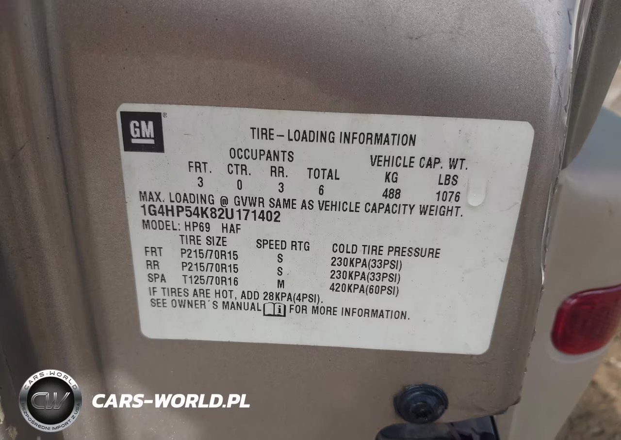 2002 Buick Lesabre Custom VIN:1G4HP54K82U171402 - 9