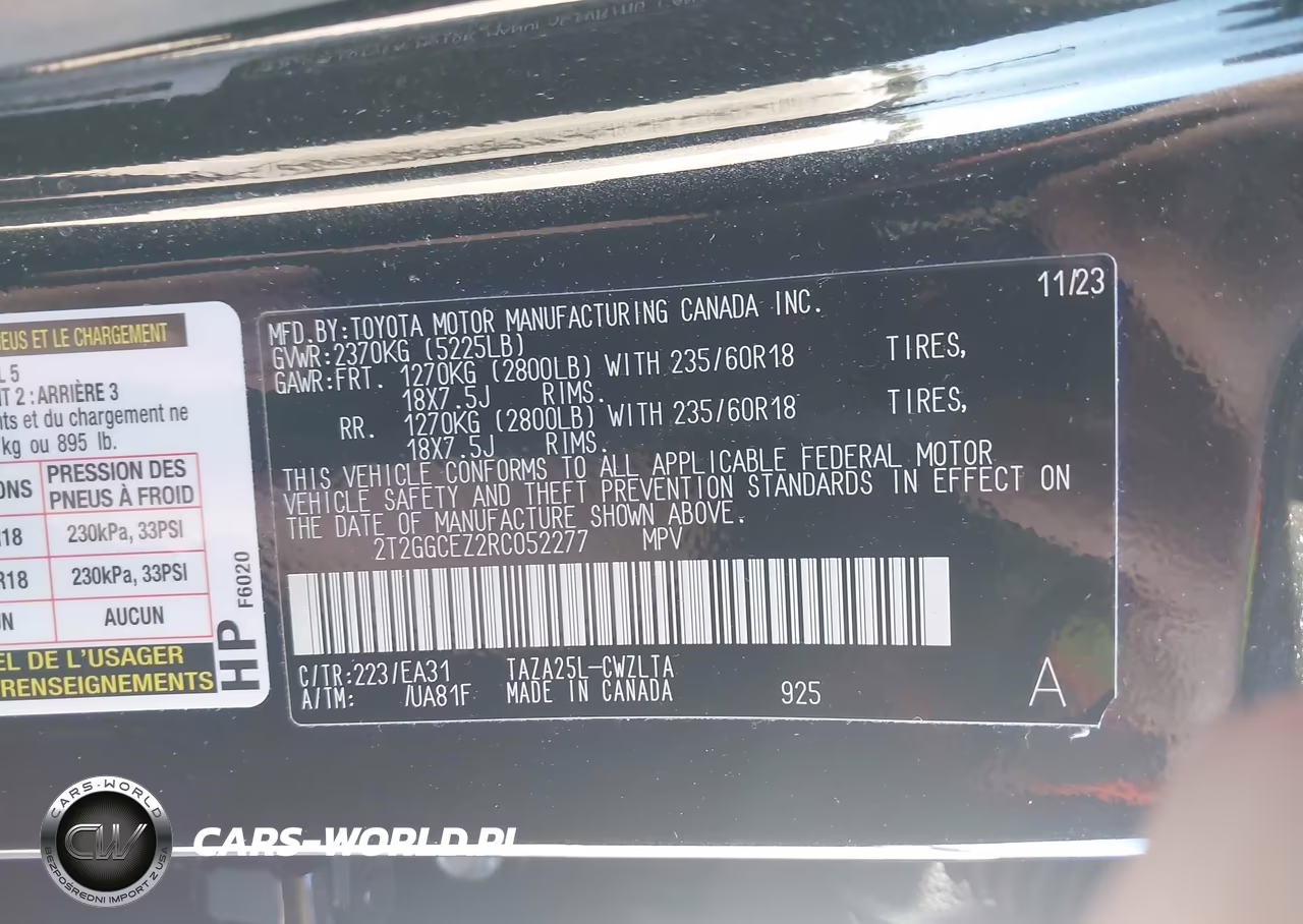 2024 Lexus Nx 350 Premium VIN:2T2GGCEZ2RC052277 - 9