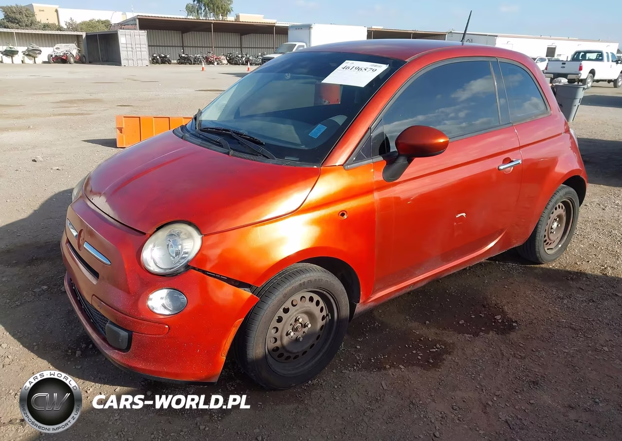 2015 Fiat 500 Pop VIN:3C3CFFAR2FT528540 - 2