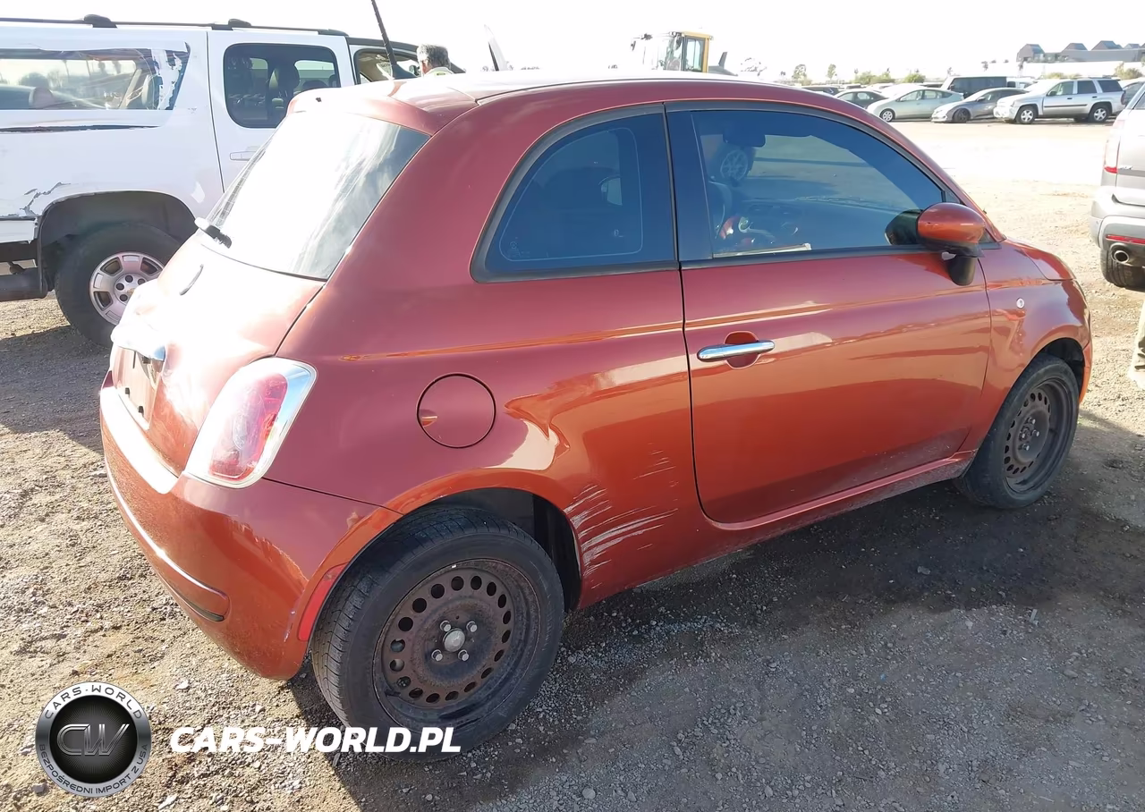 2015 Fiat 500 Pop VIN:3C3CFFAR2FT528540 - 4