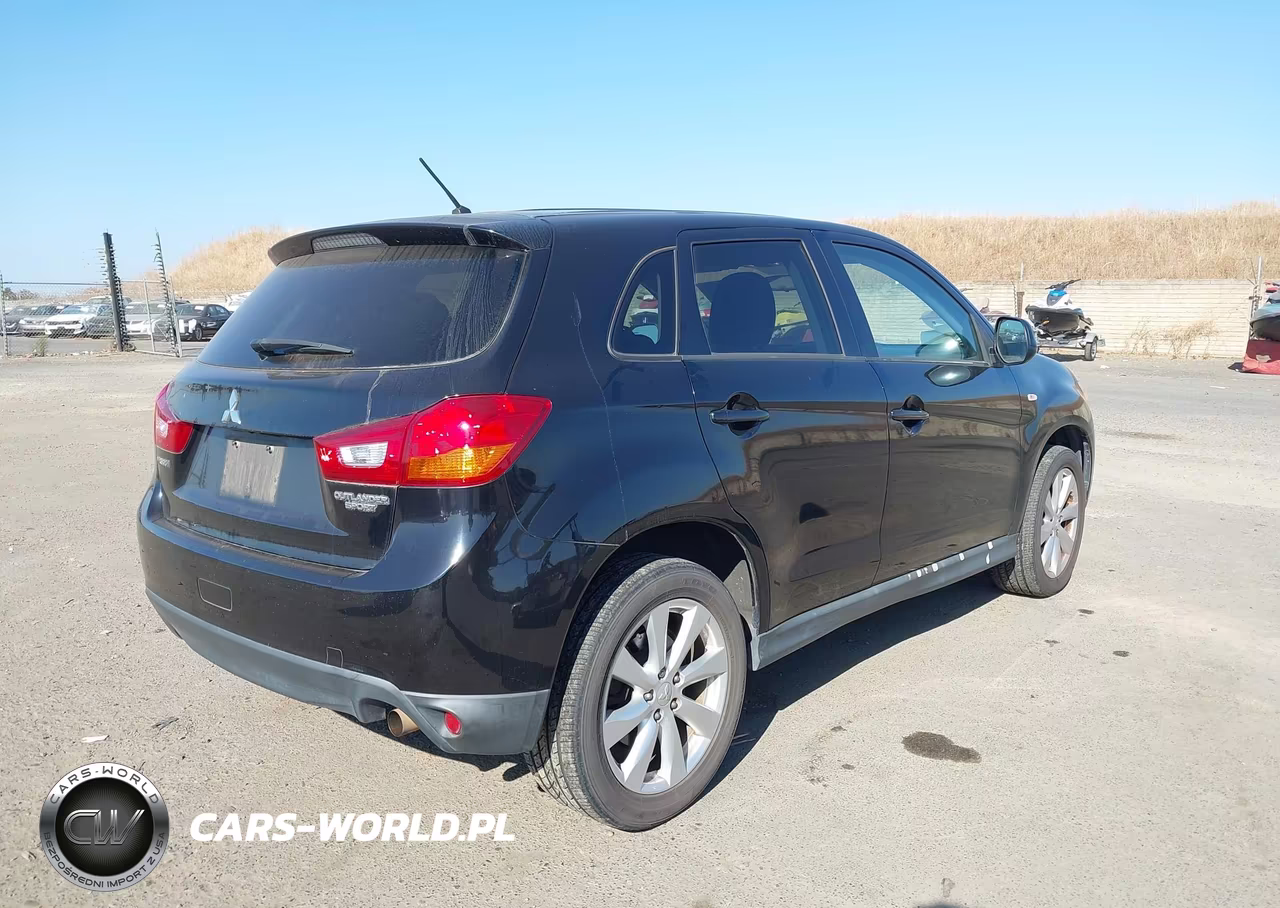2014 Mitsubishi Outlander Sport Es VIN:4A4AP3AU7EE015486 - 4