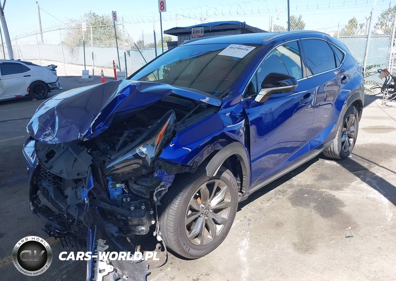 2019 Lexus Nx 300 F Sport VIN:JTJYARBZ2K2136070 - 2