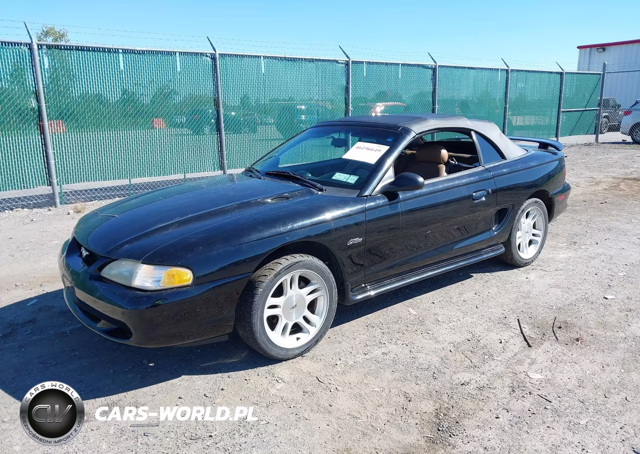 1996 Ford Mustang Gt VIN:1FALP45X3TF184458 - 2