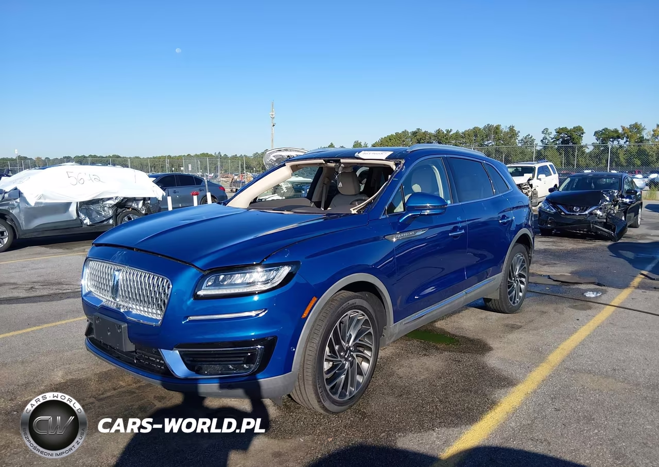 2020 Lincoln Nautilus Reserve VIN:2LMPJ8K96LBL05916 - 2