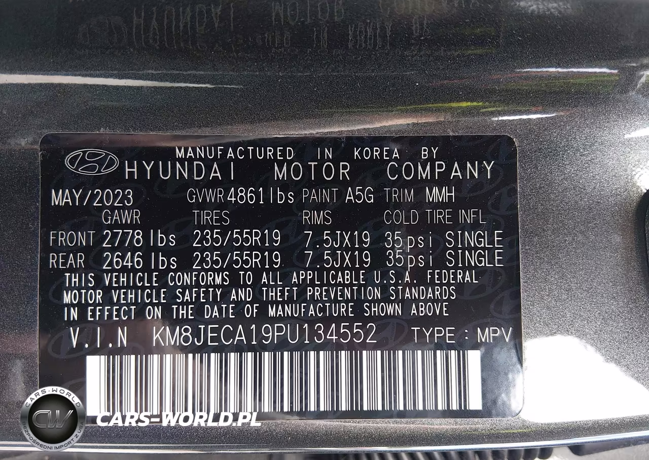 2023 Hyundai Tucson Hybrid Limited VIN:KM8JECA19PU134552 - 9