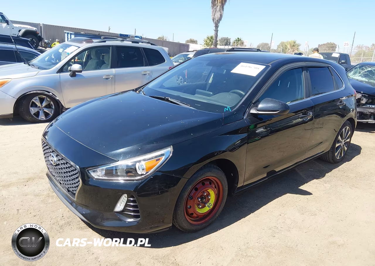 2018 Hyundai Elantra Gt VIN:KMHH35LE2JU069972 - 2