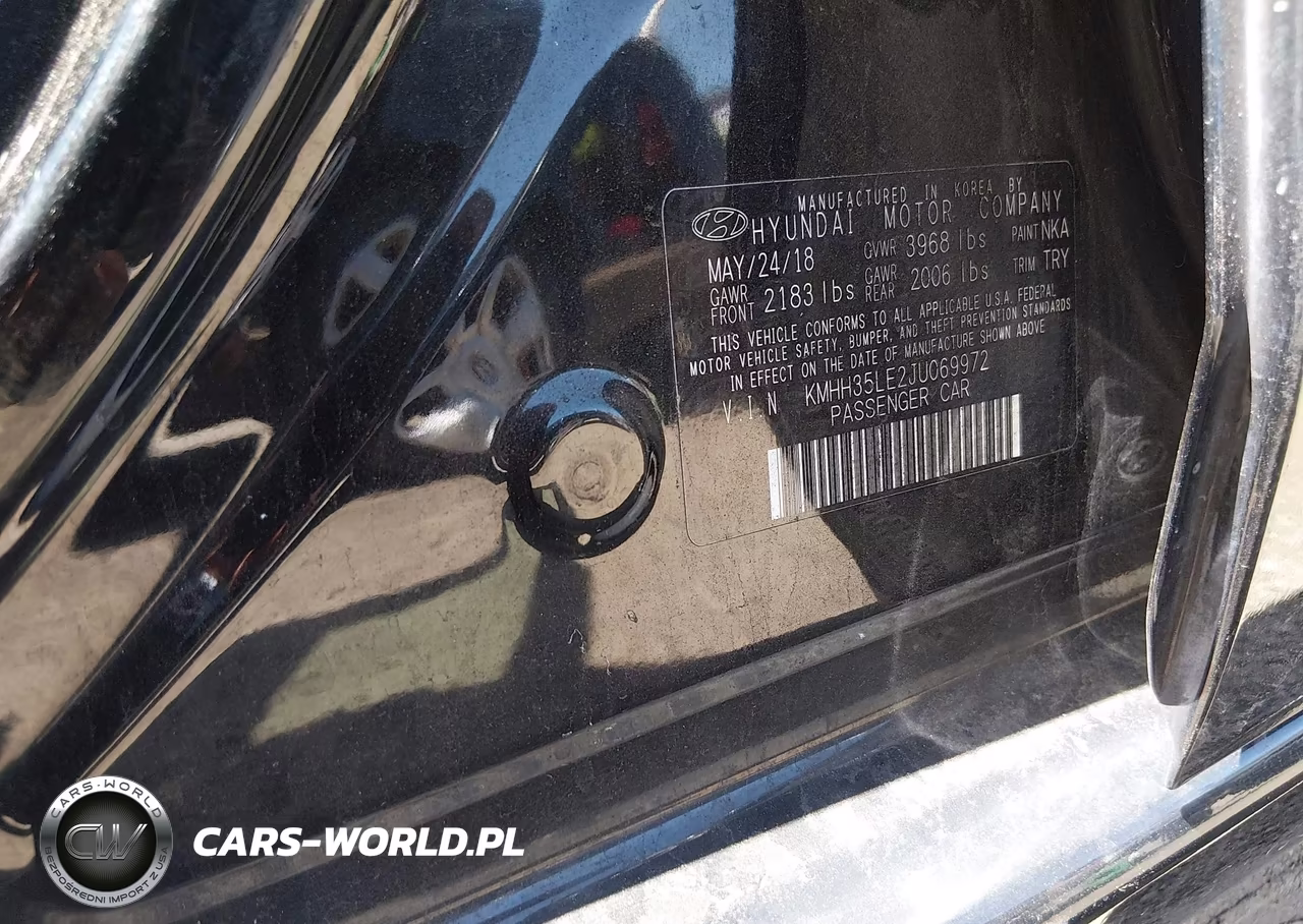 2018 Hyundai Elantra Gt VIN:KMHH35LE2JU069972 - 9