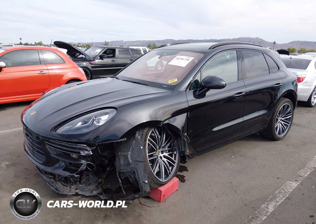 2021 Porsche Macan Turbo VIN:WP1AF2A59MLB60423 - 2