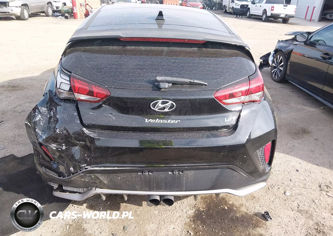 2019 Hyundai Veloster Turbo VIN:KMHTH6AB0KU009409 - 16