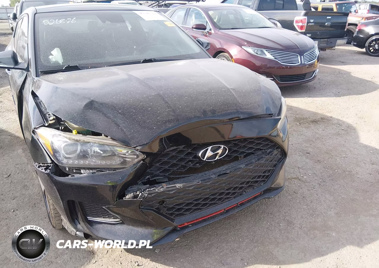 2019 Hyundai Veloster Turbo VIN:KMHTH6AB0KU009409 - 6