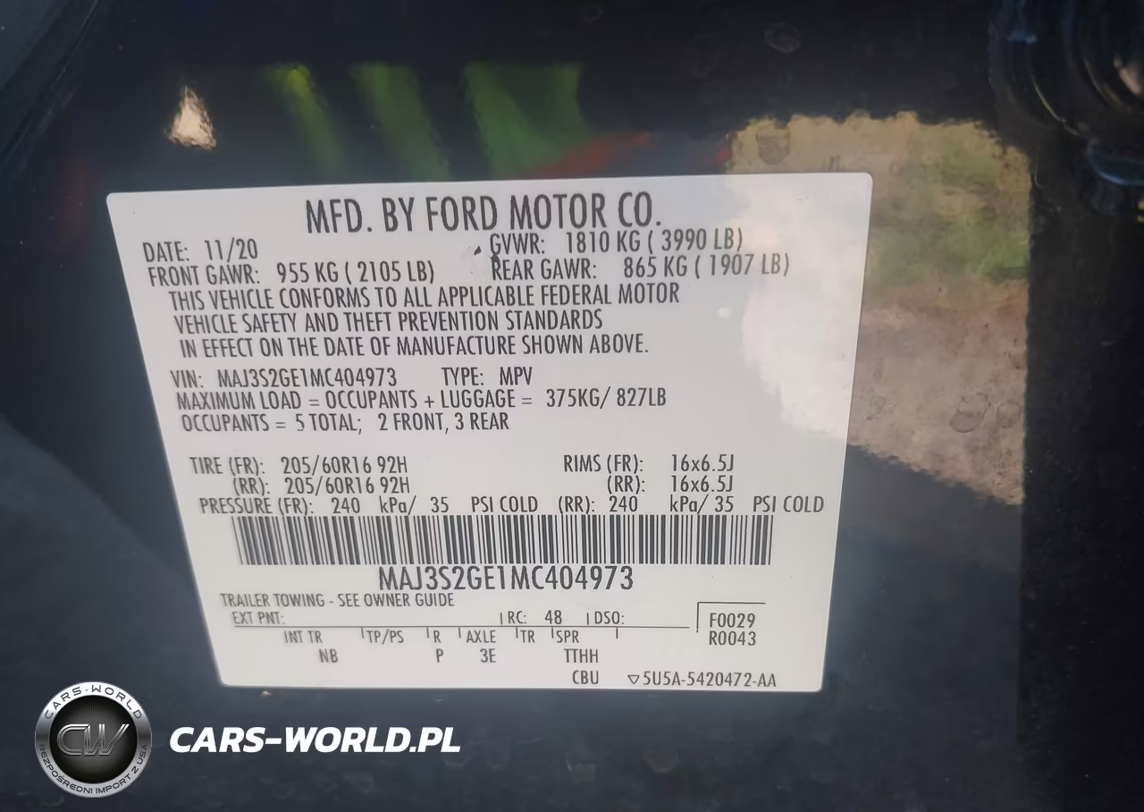 2021 Ford Ecosport Se VIN:MAJ3S2GE1MC404973 - 9