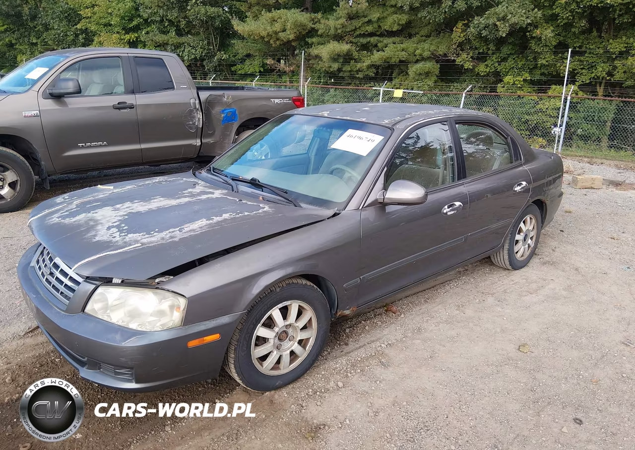 2002 Kia Optima Lx-Se VIN:KNAGD128325125461 - 2