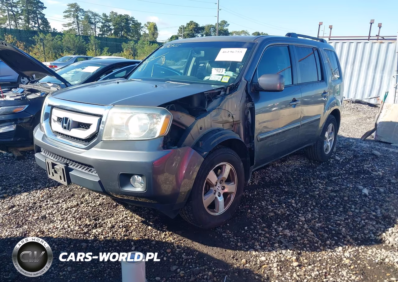 2011 Honda Pilot Ex-L VIN:5FNYF4H6XBB074273 - 2