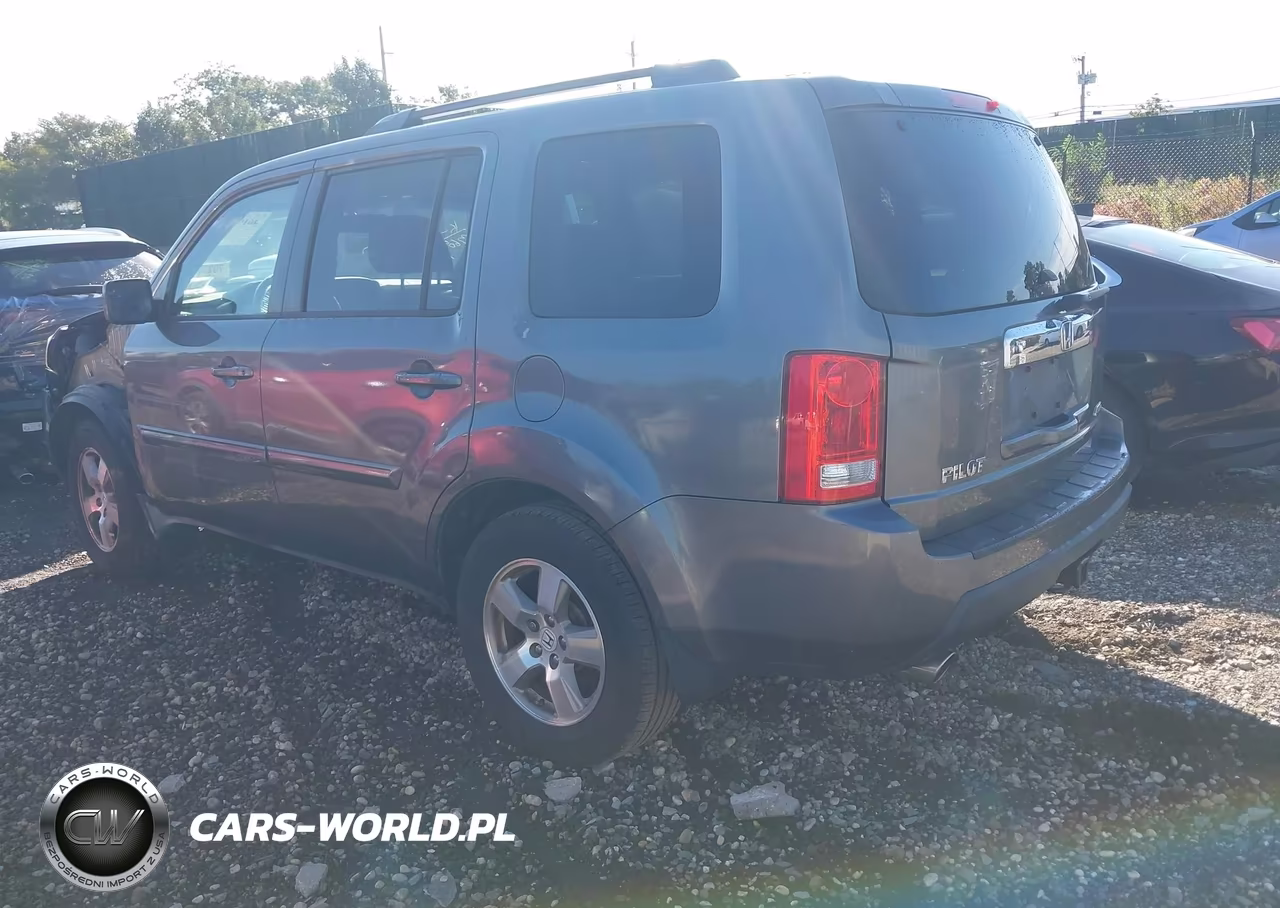 2011 Honda Pilot Ex-L VIN:5FNYF4H6XBB074273 - 3