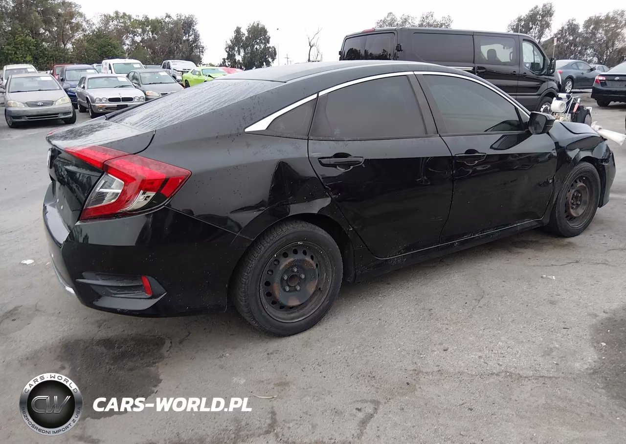 2019 Honda Civic Lx VIN:2HGFC2F64KH531890 - 4