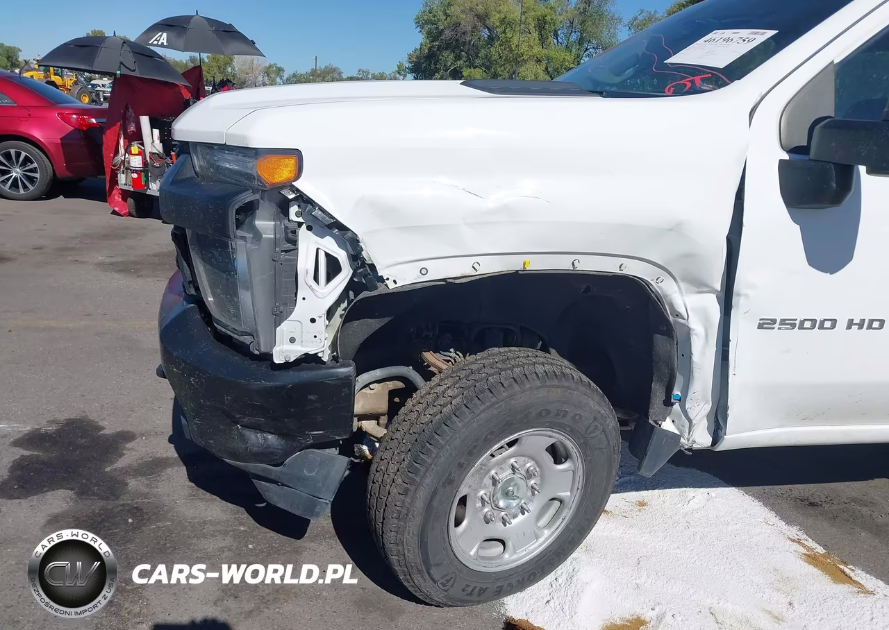 2021 Chevrolet Silverado 2500Hd 4Wd Long Bed Wt VIN:1GC0YLE75MF108228 - 6