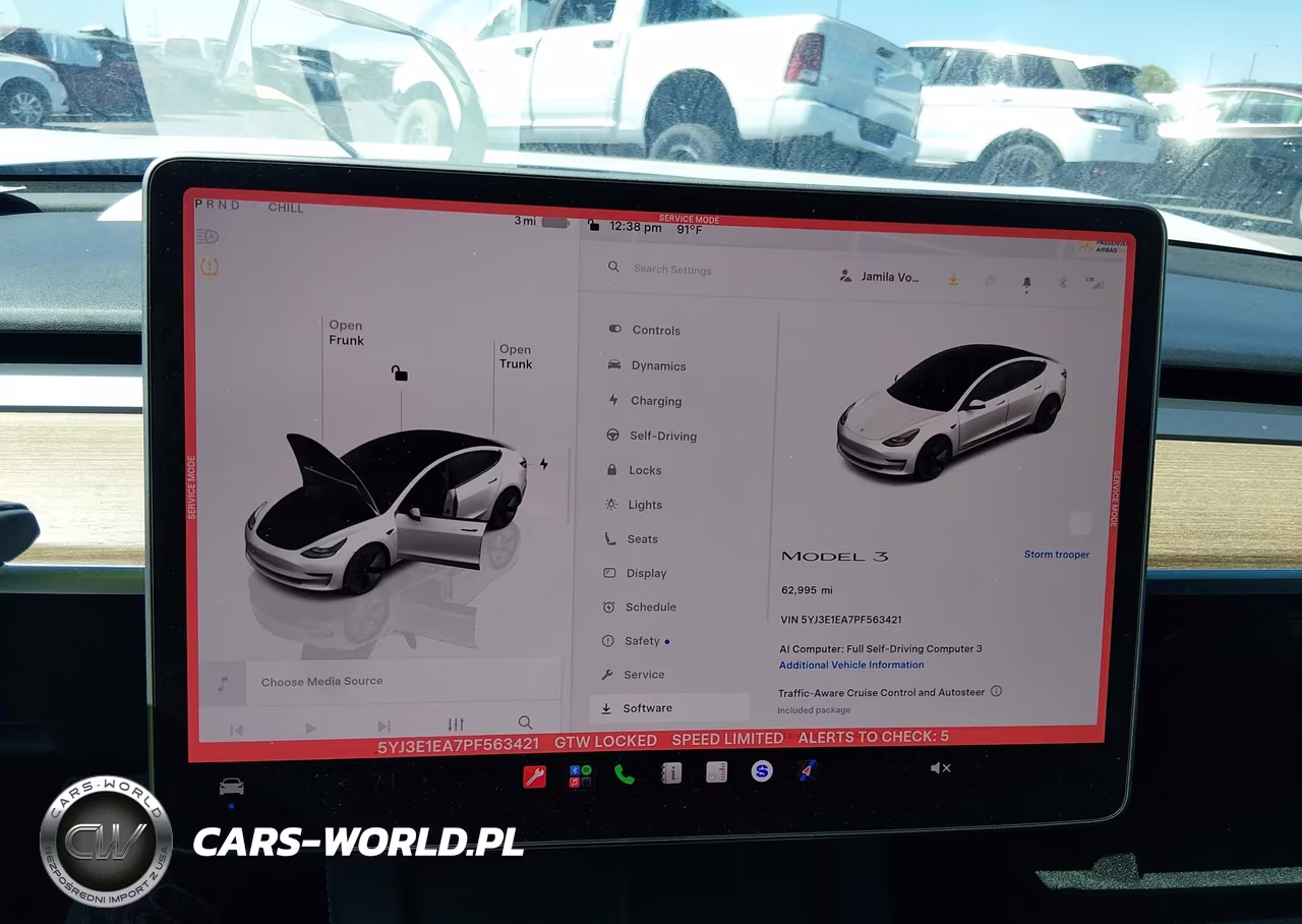 2023 Tesla Model 3 Rear-Wheel Drive VIN:5YJ3E1EA7PF563421 - 18