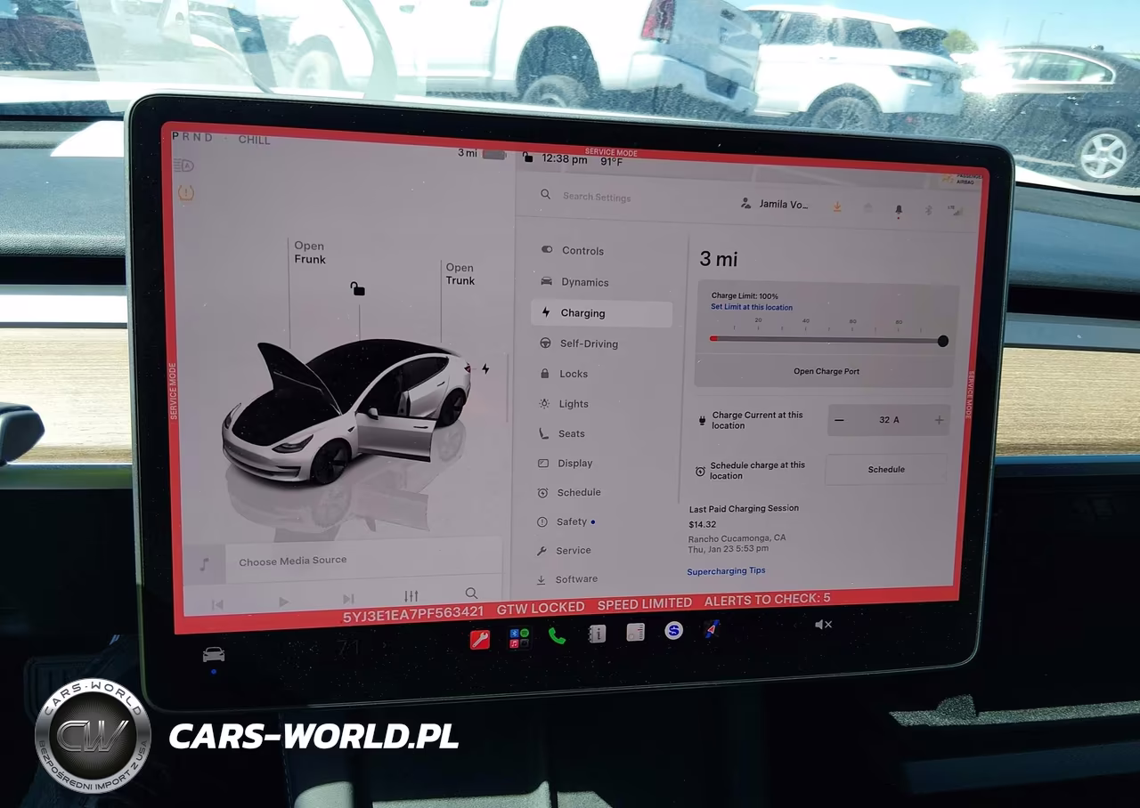 2023 Tesla Model 3 Rear-Wheel Drive VIN:5YJ3E1EA7PF563421 - 7