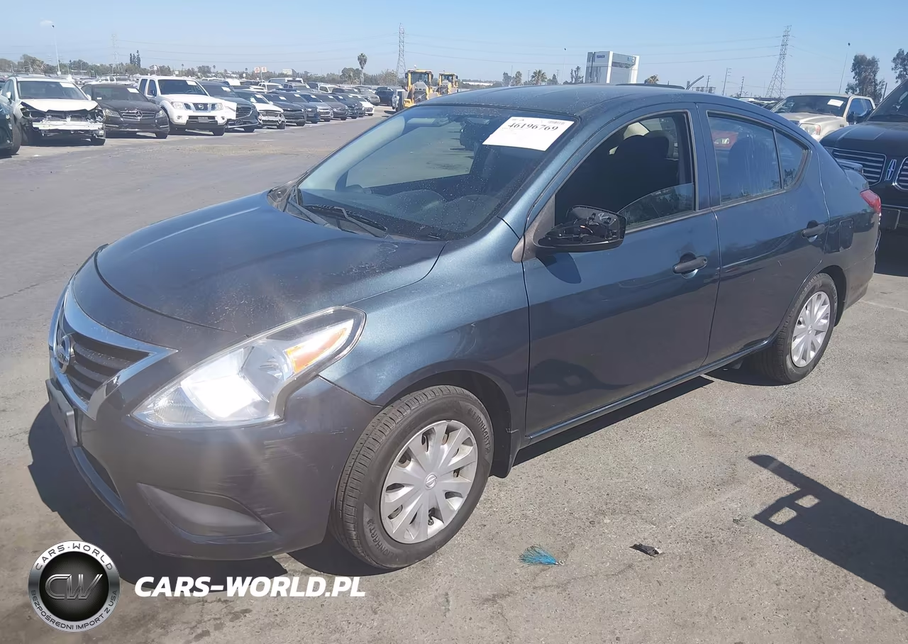 2016 Nissan Versa 1.6 S+ VIN:3N1CN7AP6GL885503 - 2