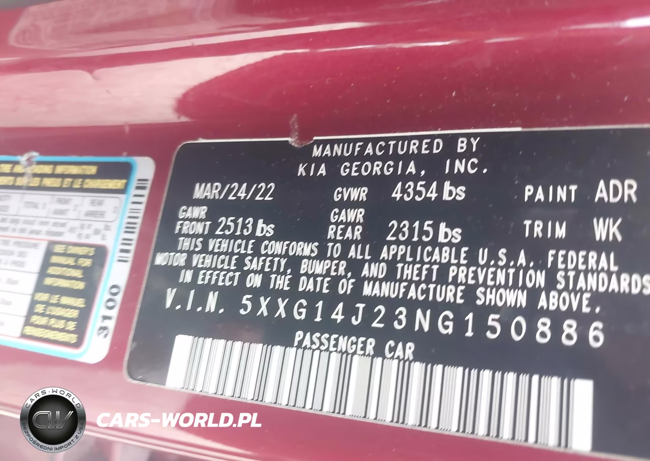 2022 Kia K5 Lxs VIN:5XXG14J23NG150886 - 9