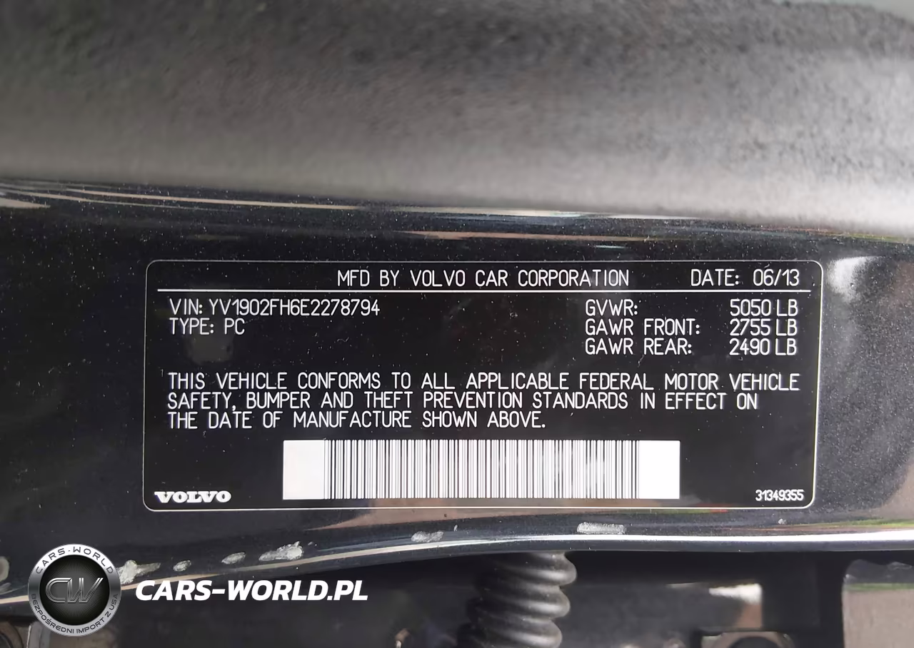 2014 Volvo S60 T6 VIN:YV1902FH6E2278794 - 9
