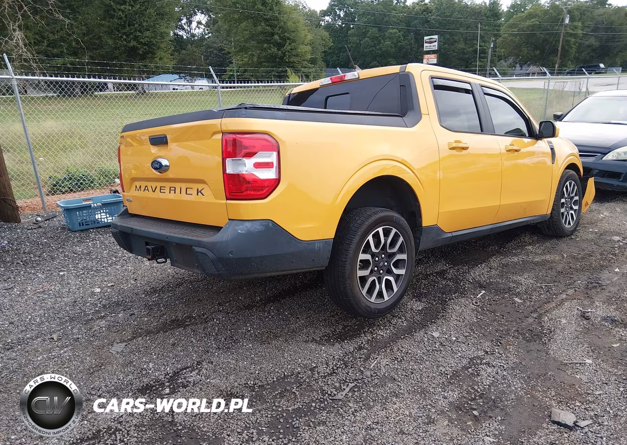 2022 Ford Maverick Lariat VIN:3FTTW8E33NRA01017 - 4