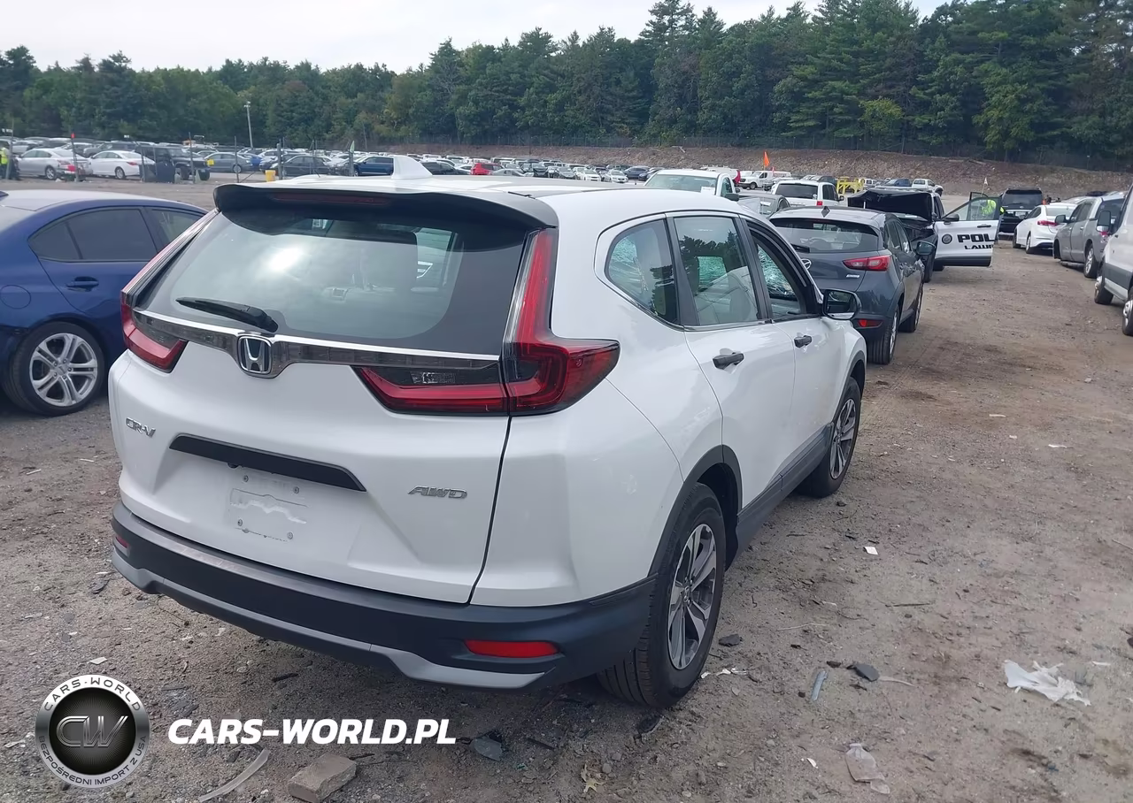 2020 Honda Cr-V Awd Lx VIN:2HKRW2H28LH607102 - 4
