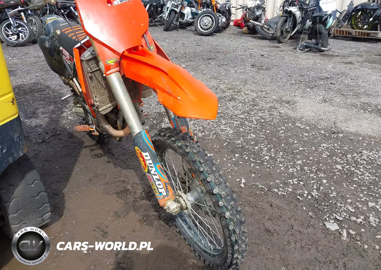 2007 Ktm 250 Xc-Fw VIN:VBKRFA4097M185480 - 2
