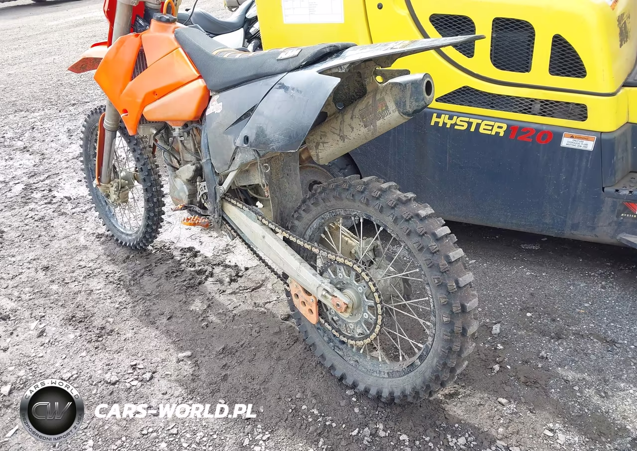 2007 Ktm 250 Xc-Fw VIN:VBKRFA4097M185480 - 3
