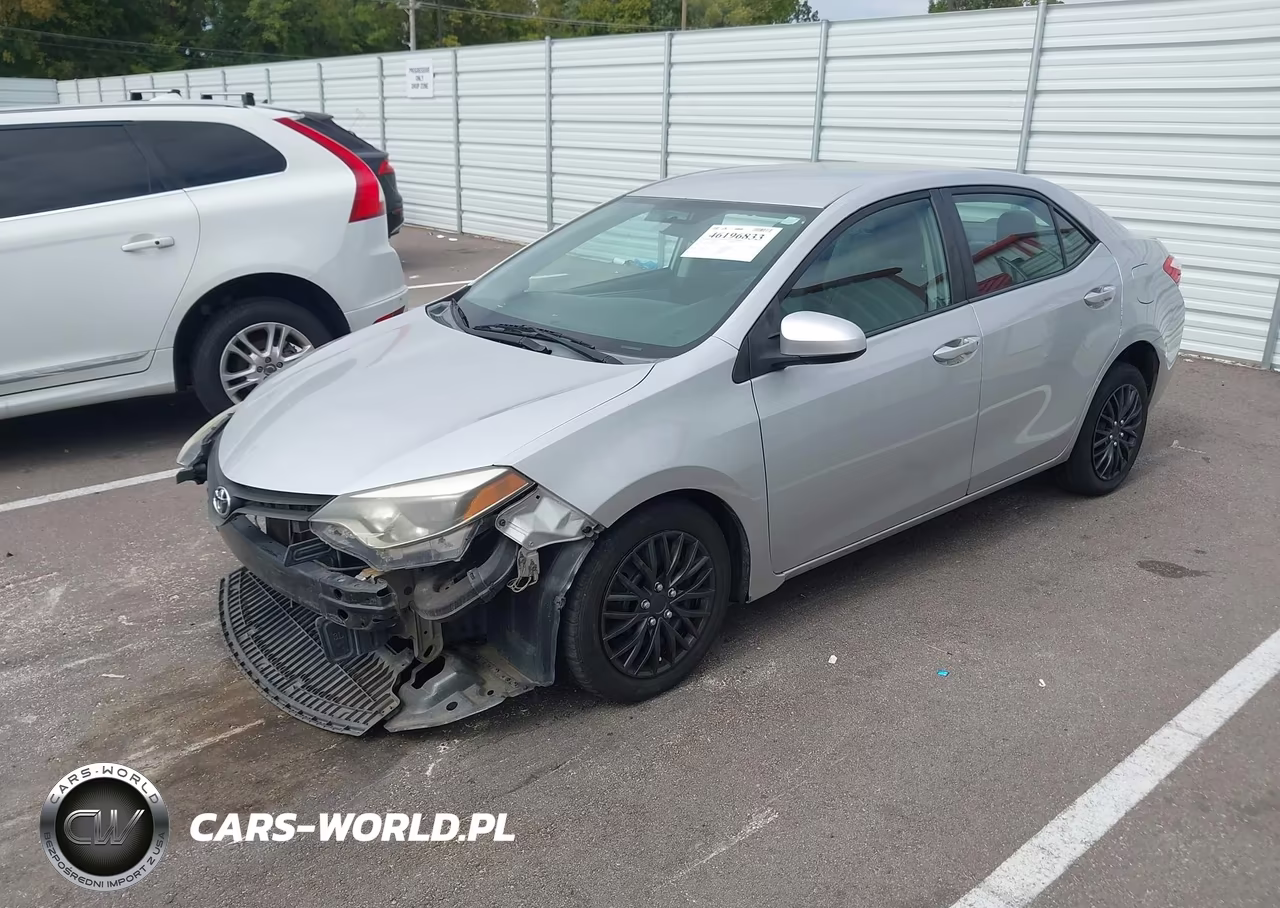 2014 Toyota Corolla Le VIN:5YFBURHE7EP124748 - 2