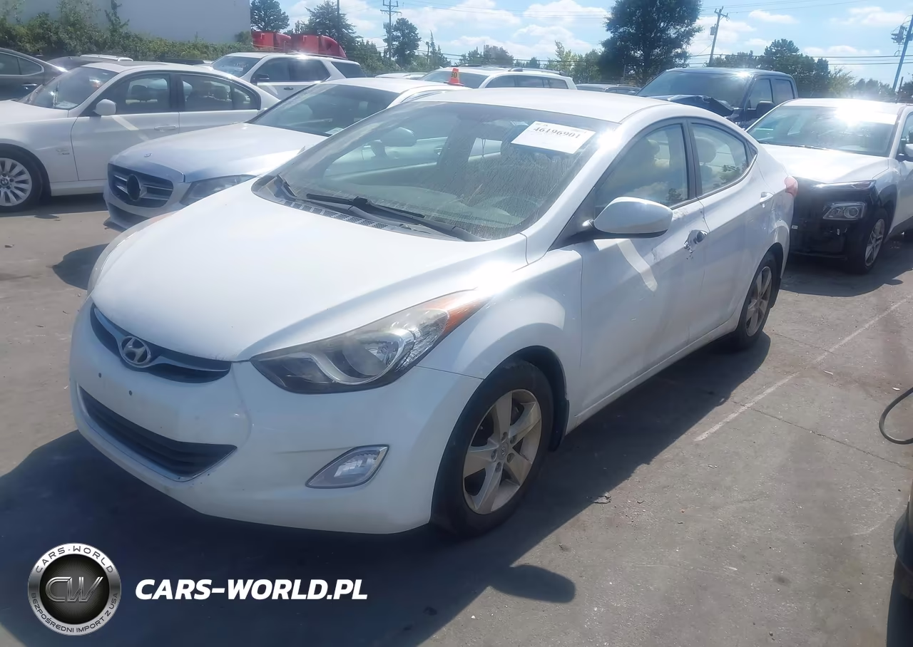 2012 Hyundai Elantra Gls VIN:5NPDH4AE6CH146812 - 2