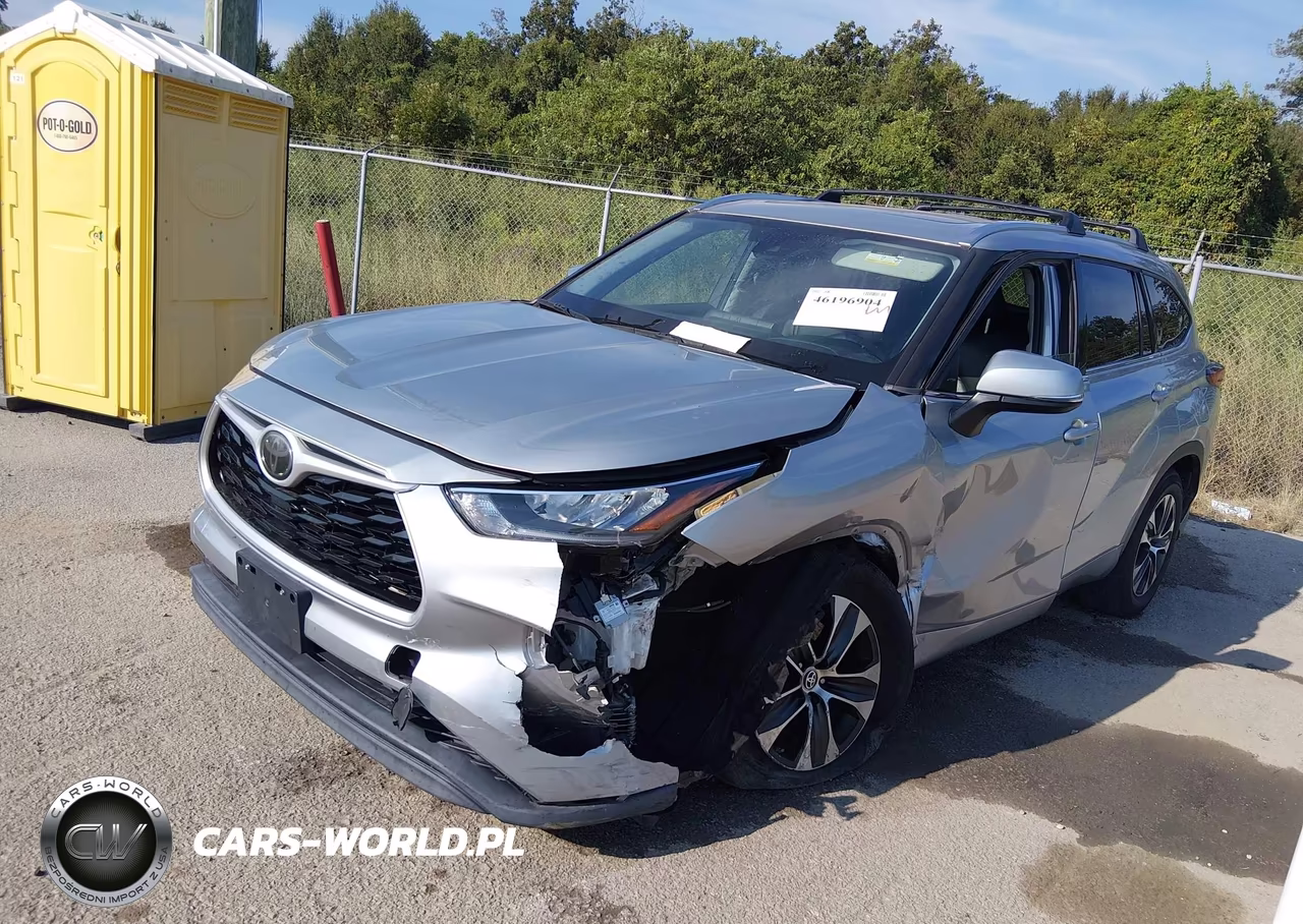2020 Toyota Highlander Xle VIN:5TDHZRAH4LS507129 - 2